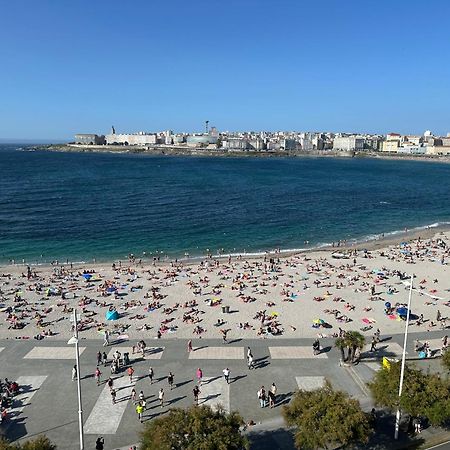 Piso Con Vistas A La Playa De Riazor Apartment Ла Коруня Екстериор снимка